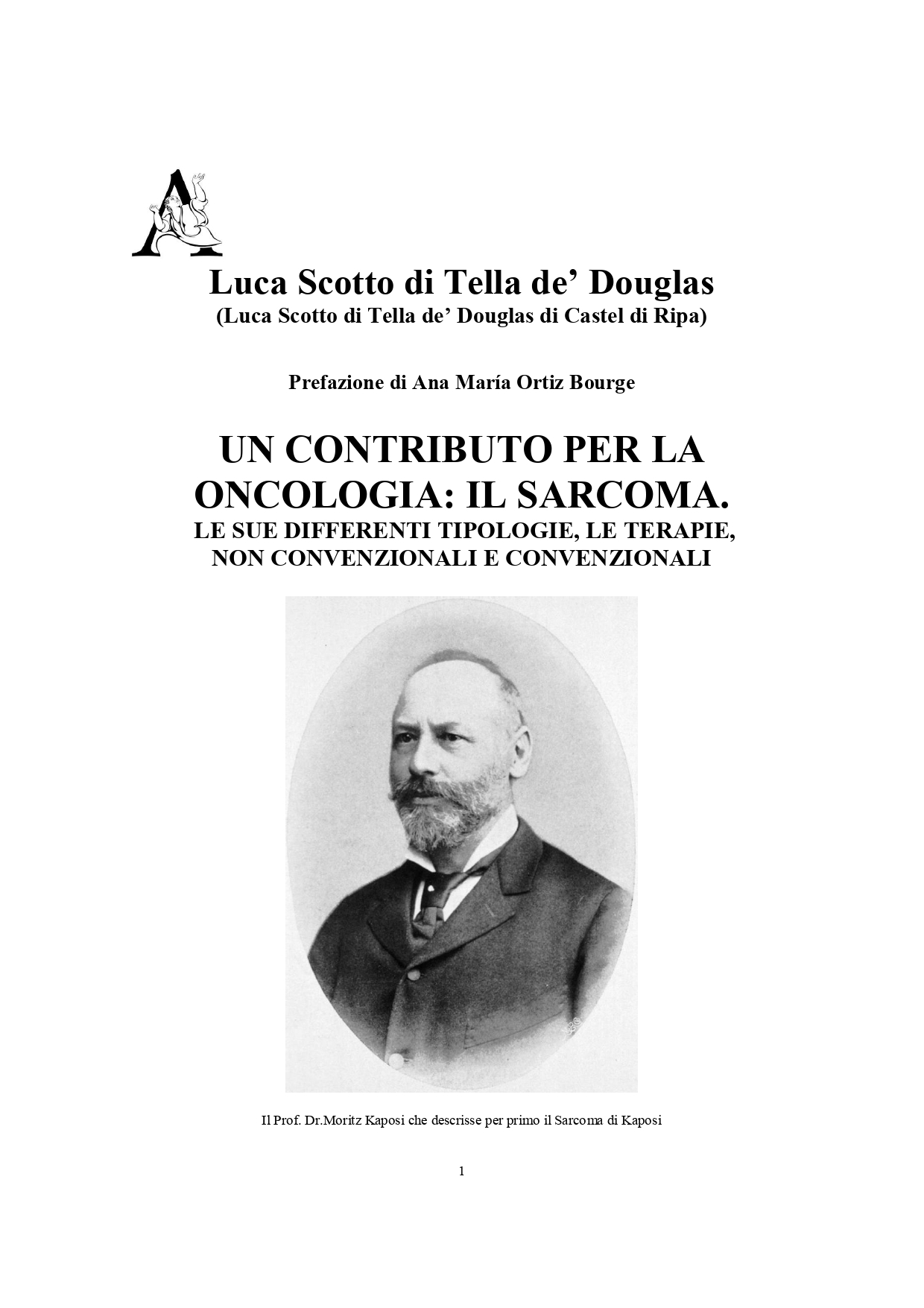 copertina 9788825541977 Un contributo per la oncologia: il sarcoma